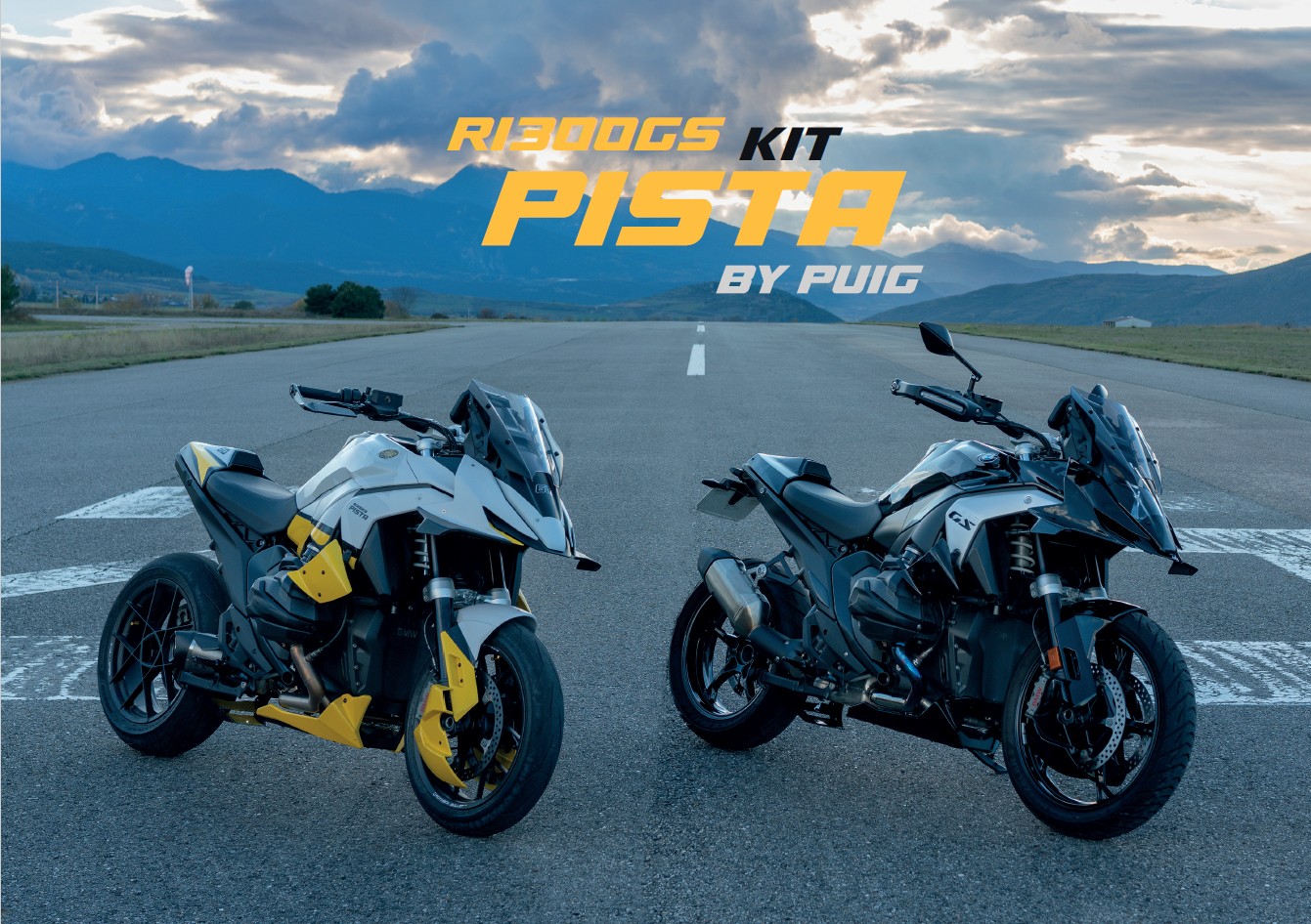 PUIG PISTA Complete Body Kit for the BMW R 1300 GS PUIG PISTA Complete Body Kit for the BMW R 1300 GS